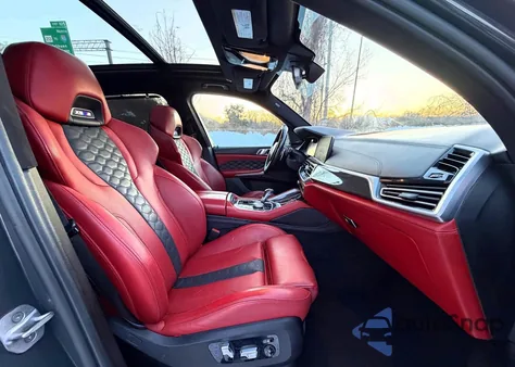 2022 BMW X5 M from USA, damaged, VIN 5YMJU0C05N9L68561